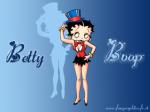 betty boop en majorette